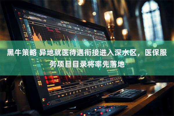 黑牛策略 异地就医待遇衔接进入深水区，医保服务项目目录将率先落地